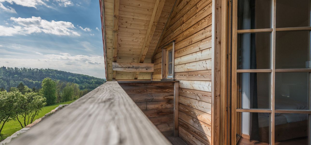 Balkon im Chalet Bayerischer Wald