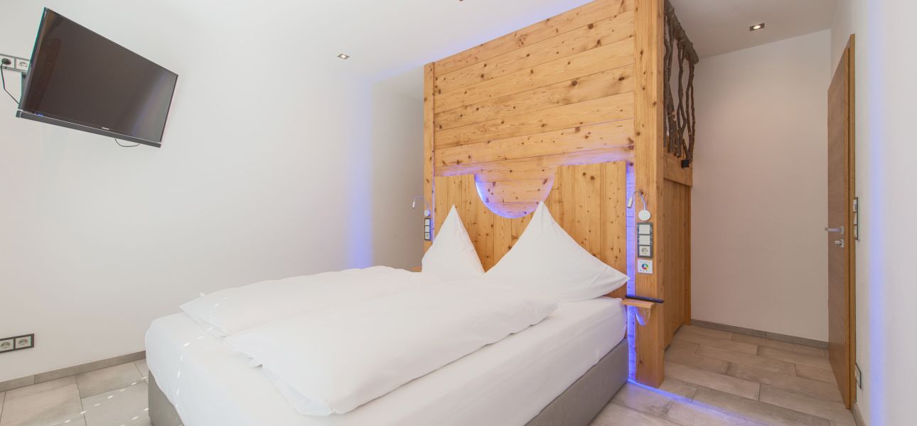 Schlafzimmer im Ferienhaus Bayerischer Wald